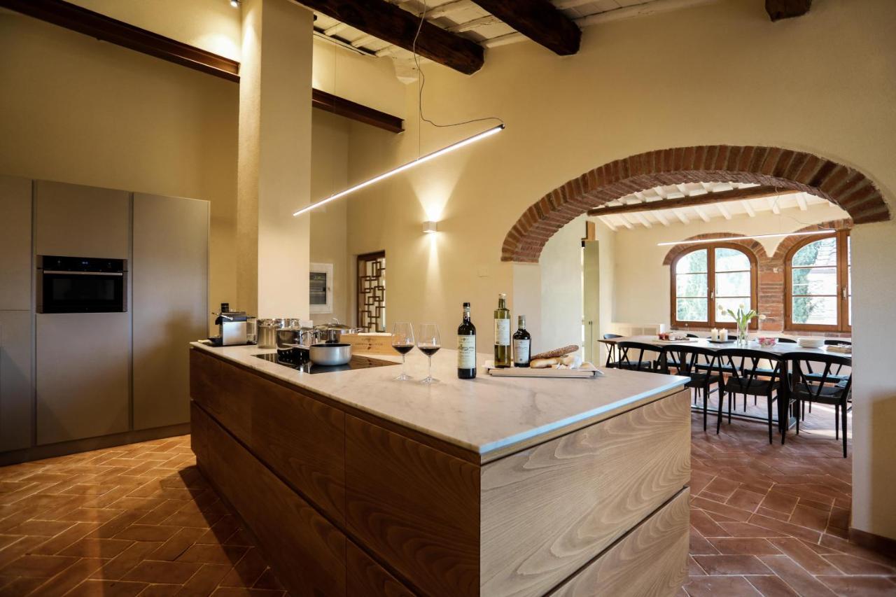 Вилла Castello La Leccia Кастелина ин Шианти Экстерьер фото