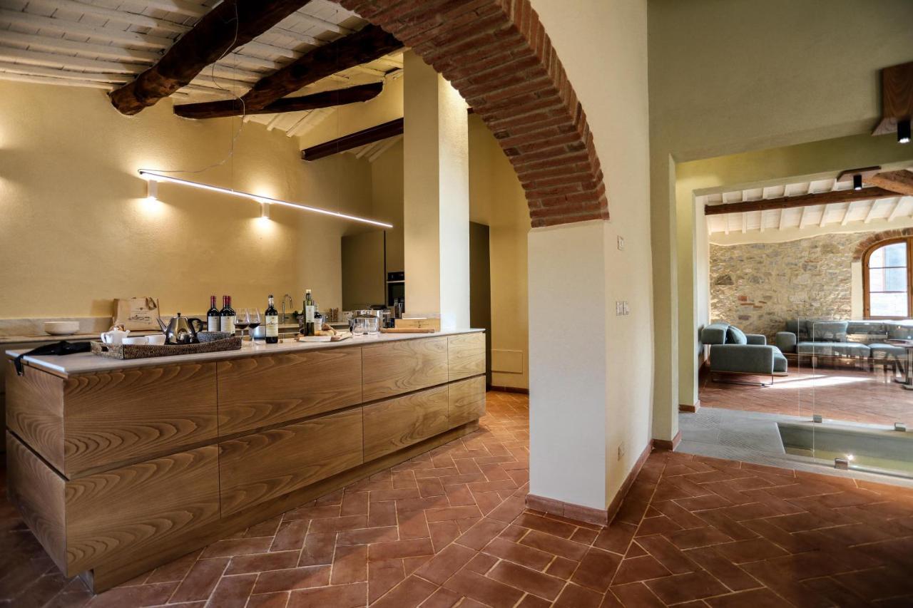 Вилла Castello La Leccia Кастелина ин Шианти Экстерьер фото